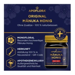 Apoflora Manuka Honig MGO 550+, 250 g