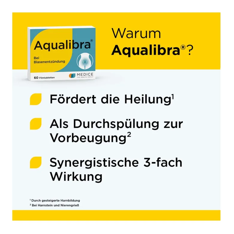 Aqualibra Filmtabletten, 60 St