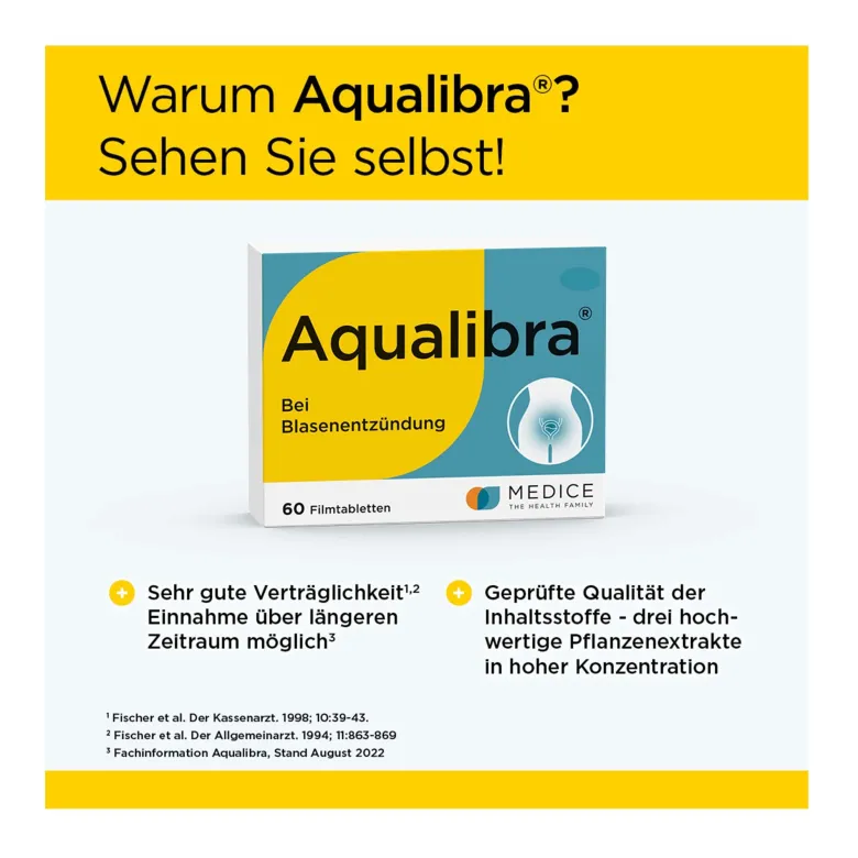 Aqualibra Filmtabletten, 60 St