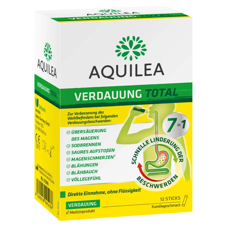 Aquilea Verdauung Total Sticks, 12 St