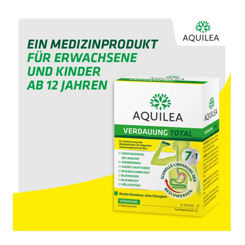 Aquilea Verdauung Total Sticks, 12 St