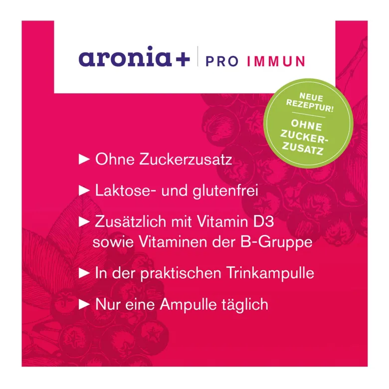Aronia+ PRO IMMUN Trinkampullen, 30X25 ml
