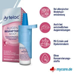 Artelac Augenbesänftiger MDO Augentropfen, 10 ml
