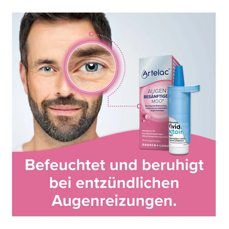 Artelac Augenbesänftiger MDO Augentropfen, 10 ml