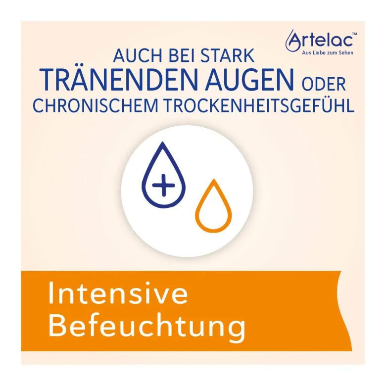 Artelac Lipids Augengeltropfen für stark tränende Augen, 3X10 g