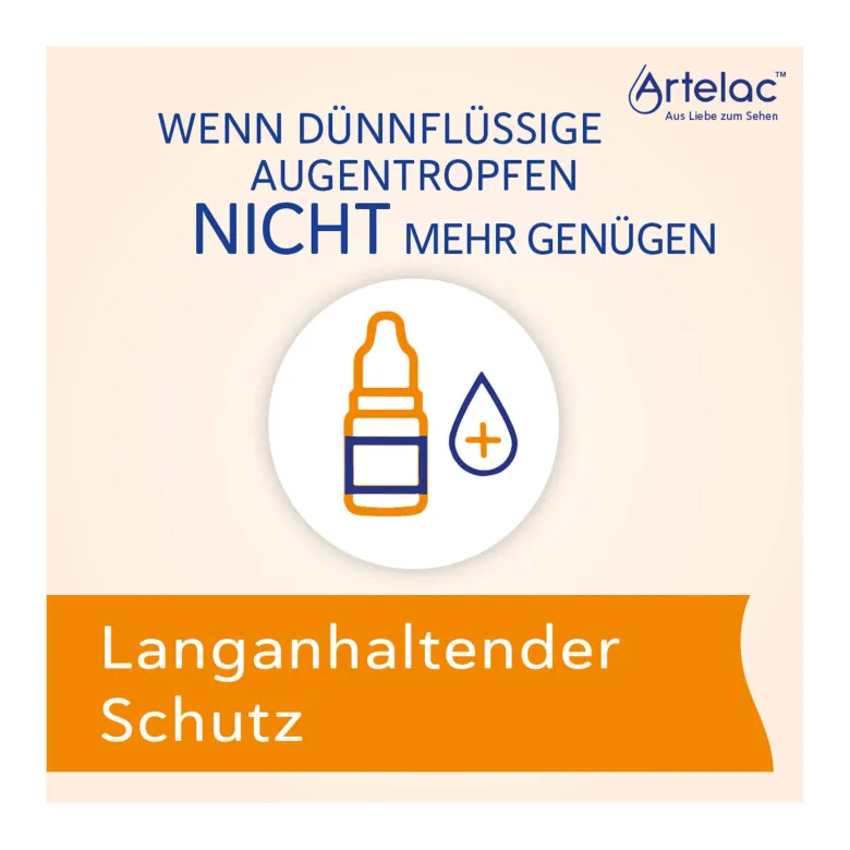 Artelac Lipids Augengeltropfen für stark tränende Augen, 3X10 g