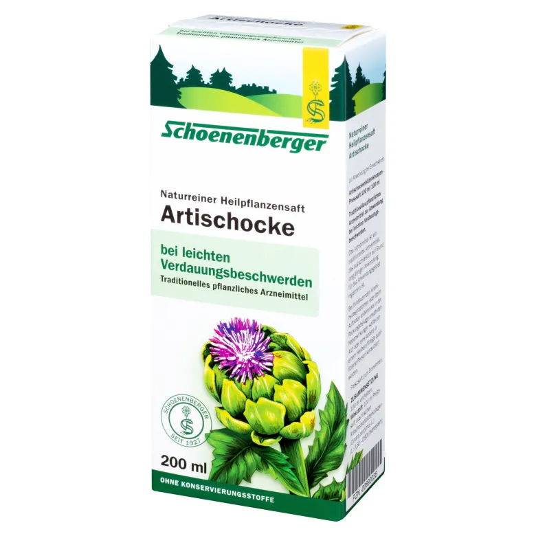 Artischockensaft Schoenenberger, 200 ml