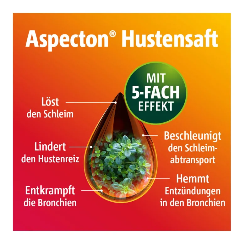 Aspecton Hustensaft, 100 ml