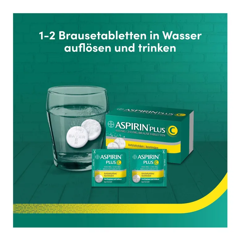 Aspirin Plus C Brausetabletten, 20 St
