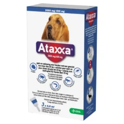 Ataxxa 2000 mg/400 mg Lösung zum Auftropfen Hunde über 25kg, 3 St