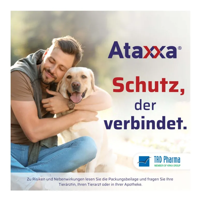 Ataxxa 200 mg/40 mg Lösung zum Auftropfen für Hunde bis 4 kg, 3 St