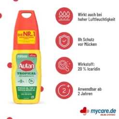 Autan Tropical Pumpspray, 100 ml