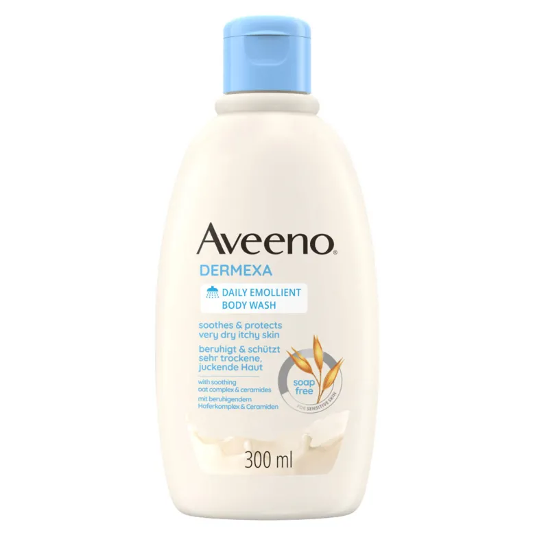 Aveeno Dermexa Emollientien Duschcreme, 300 ml