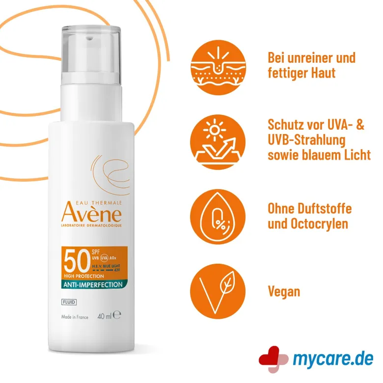 Avene Anti-Imperfection Fluid LSF 50, 40 ml
