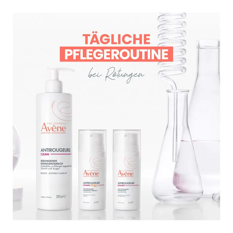 Avene Antirougeurs Clean Beruhigende Reinigungsmilch, 200 ml