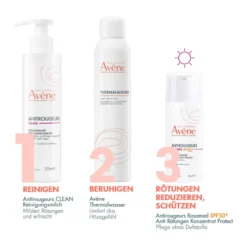 Avene Antirougeurs Clean Beruhigende Reinigungsmilch, 200 ml