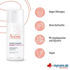 Avene Antirougeurs Rosamed Anti-Rötungen Konzentrat, 30 ml