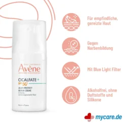 Avene Cicalfate+ Multi-Protect Repair-Creme SPF 50+, 30 ml