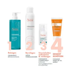 Avene Cleanance Getöntes Sonnenfluid SPF 50+, 50 ml