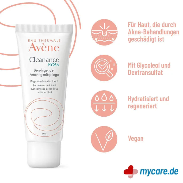 Avene Cleanance HYDRA Beruhigende Feuchtigkeitspflege, 40 ml