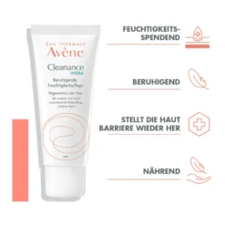 Avene Cleanance HYDRA Beruhigende Feuchtigkeitspflege, 40 ml