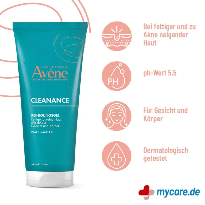 Avene Cleanance Reinigungsgel, 200 ml