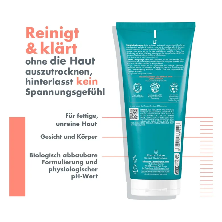 Avene Cleanance Reinigungsgel, 200 ml