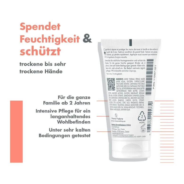 Avene Cold Cream Intensiv-Handcreme, 50 ml