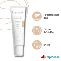 Avene Couvrance Korrigierendes Make-up Fluid Naturell, 30 ml