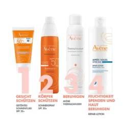 Avene Getöntes Sonnenfluid SPF 50+, 50 ml