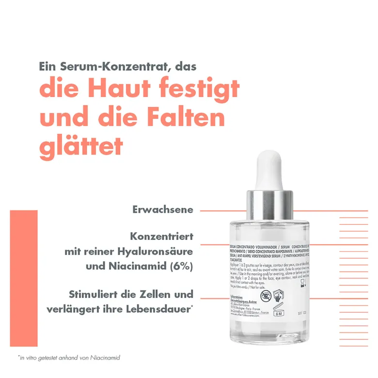 Avene Hyaluron Activ B3 Aufpolsterndes Serum-Konzentrat, 30 ml