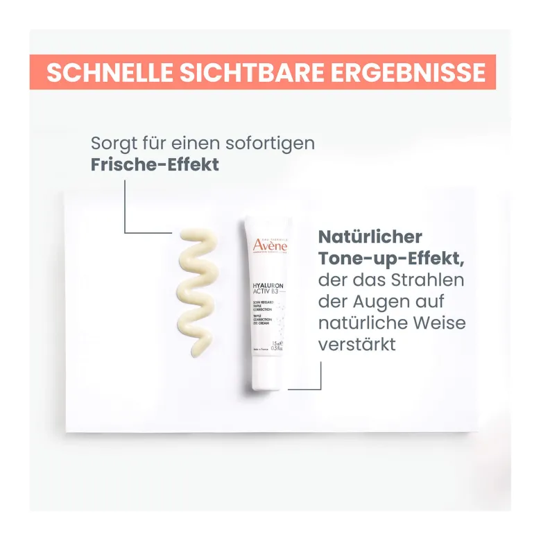Avene Hyaluron Activ B3 Korrigierende Augenpflege, 15 ml