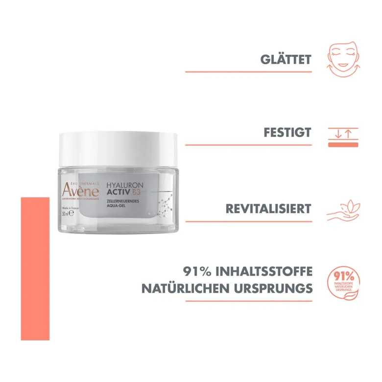 Avene Hyaluron Activ B3 Zellerneuerndes Aqua-Gel, 50 ml