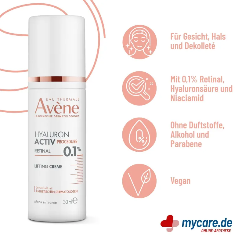 Avene Hyaluron Activ Procedure Lifting Creme, 30 ml