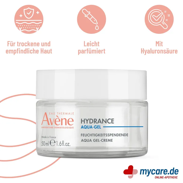 Avene Hydrance Aqua-Gel, 50 ml
