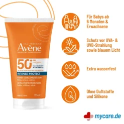 Avene Intense Protect Sonnenfluid SPF 50+, 150 ml