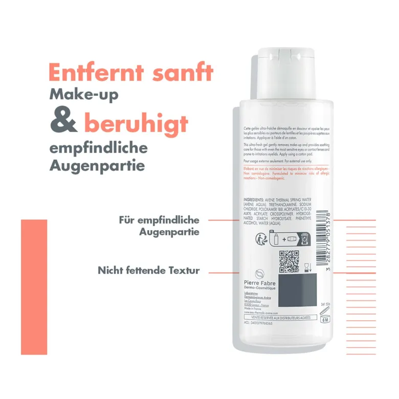 Avene Milder Augen-Make-up-Entferner, 125 ml