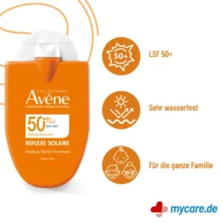 Avene Reflex Sun Emulsion 50+ für Familien, 30 ml