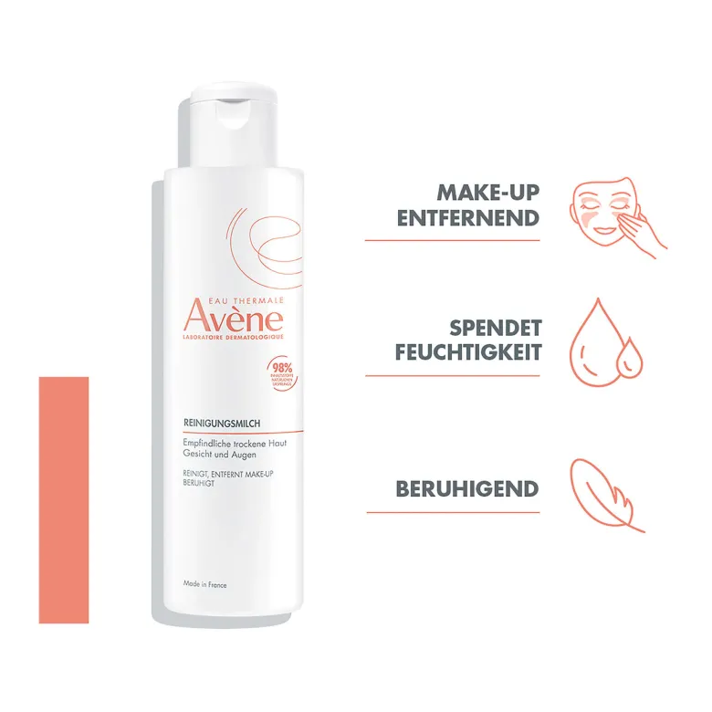 Avene Reinigungsmilch, 200 ml