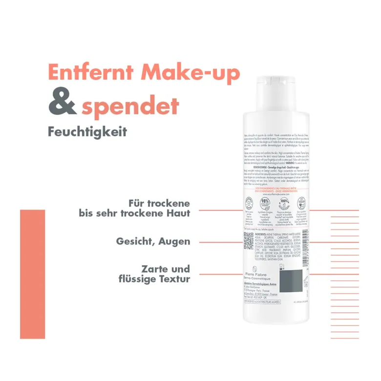 Avene Reinigungsmilch, 200 ml