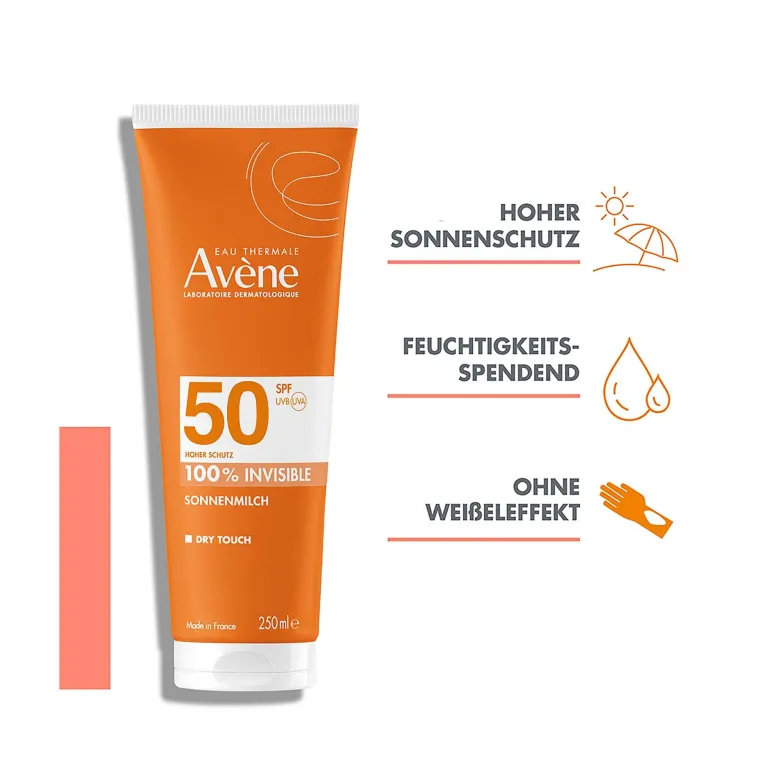 Avene Sonnenmilch LSF 50, 250 ml