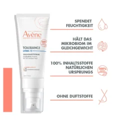 Avene Tolerance HYDRA-10 Feuchtigkeitscreme, 40 ml