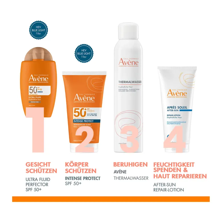 Avene Ultra Fluid Perfector Sonnenschutz SPF50+, 50 ml
