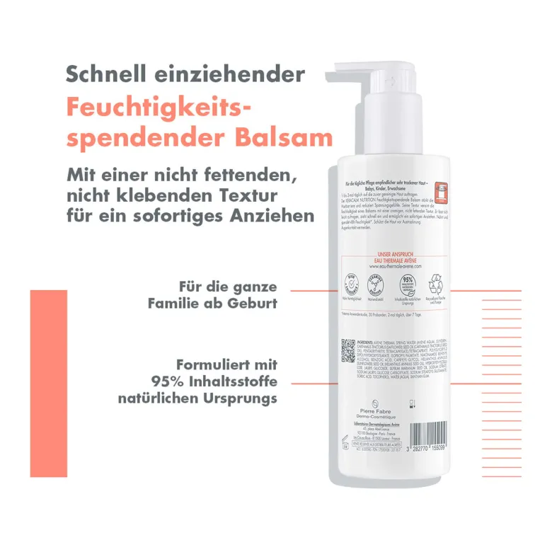 Avene XeraCalm NUTRITION Balsam, 400 ml