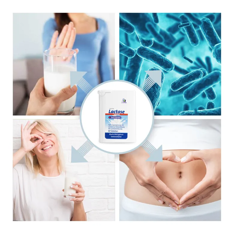 Avitale Lactase 28.000 FCC Tabletten im Spender, 80 St