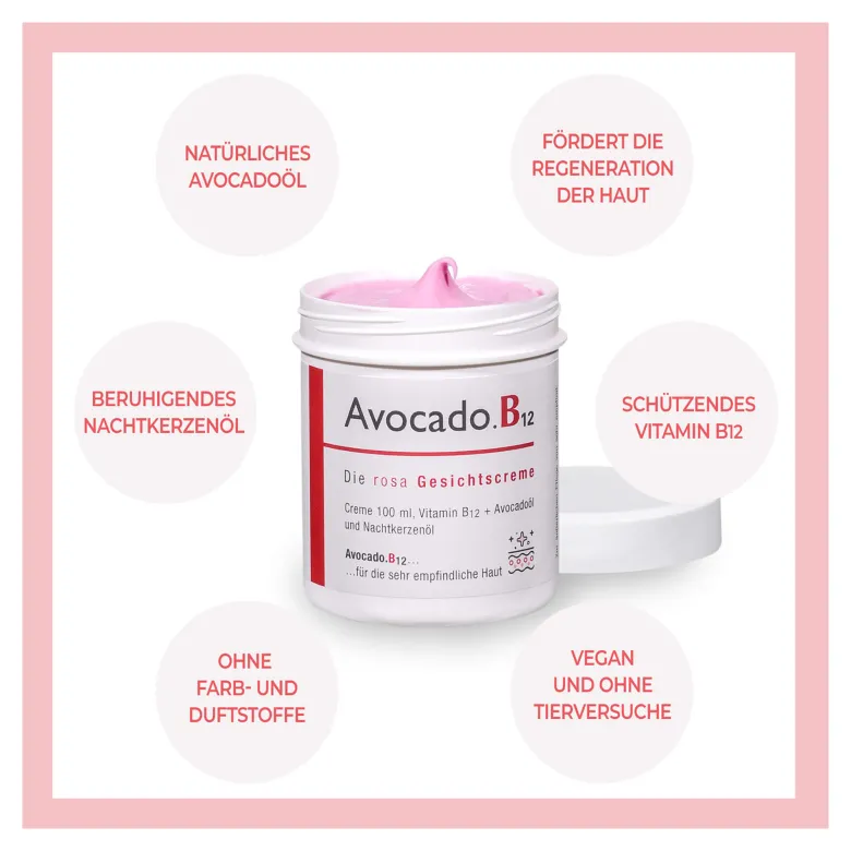 Avocado.B12 Gesichtscreme, 100 ml