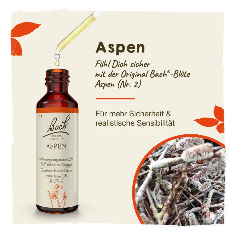 Bachblüte Aspen, 20 ml
