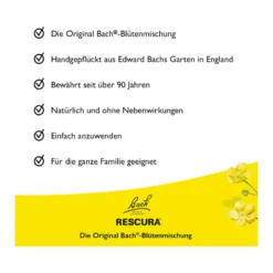 Bachblüten Original Rescura Kids Tropfen Erdbeer alkoholfrei, 10 ml