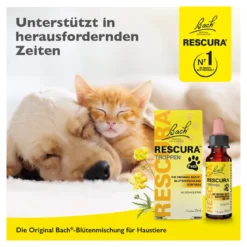 Bachblüten Original Rescura Pets Alkoholfrei, 10 ml