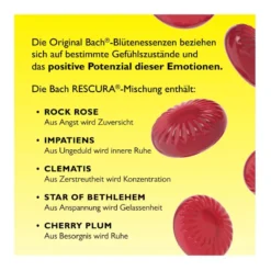Bachblüten Original Rescura Pastillen Beeren-Mix, 50 g